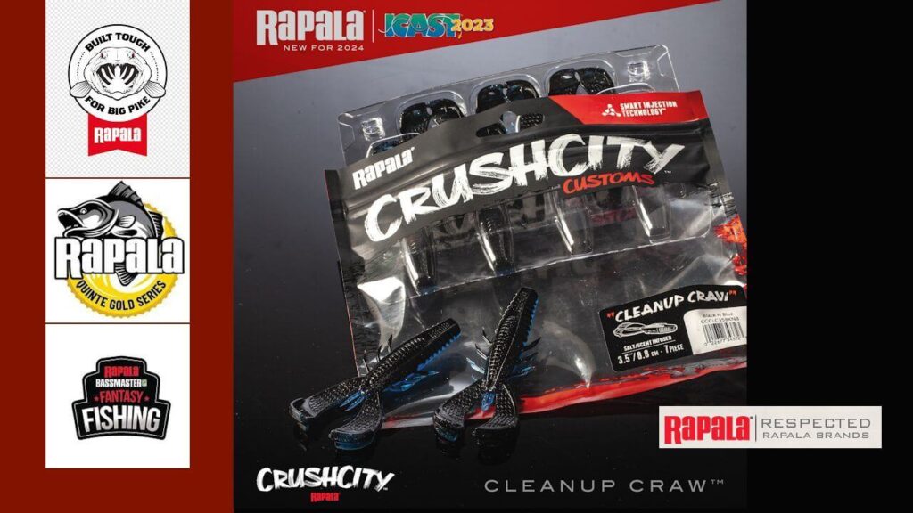 RAPALA® ПРЕДСТАВЛЯЕТ ПРИМАНКИ CRUSHCITY™